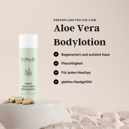 Hanf Aloe Vera Bodylotion  200 ml Hanf Kosmetik kaufen in Deutschland und Österreich